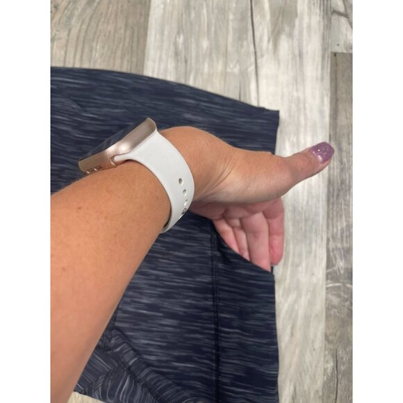 Lululemon Power Thru High Rise Tight Leggings 2 28" Heathered Black Pockets - Picture 8 of 11